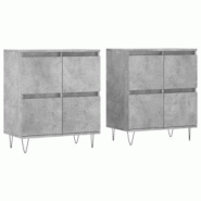 Helloshop26 - Buffet bahut commode armoire meuble de rangement organisateur cuisine salle de séjour salons lot de 2 bois 02_0036876 - 3000213101485 Helloshop26 - Buffet bahut commode armoire meuble de rangement organisateur cuisine salle de séjour salons lot de 2 bois 02_0036876 - 3000213101485