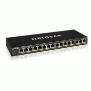 NETGEAR GS316PP Non-géré Gigabit Ethernet (10/100/1000) Connexion Ethernet, supportant l'alimentatio