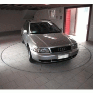 Plateforme tournante de parkings - 240 ou 400 volts - tôle bosselée ou lisse à carreler Plateforme tournante de parkings - 240 ou 400 volts - tôle bosselée ou lisse à carreler