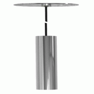 Suspension LED tubulaire Atmos Slim 6W CCT 2700K-4000K Tuya Smart Silver - Encastrable ou en saillie - Beneito & Faure - blanc 4932