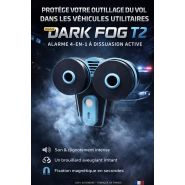 Alarme Fumée brouillard autonome anti-intrusion pour véhicule utilitaire -camping-car- Chantier- DarkFog T2