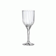 Bormioli Rocco - Lot 6 Verres A Pied Florian 24.5cl En Verre Transparent - transparent 3256391047507