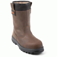 Botte de sécurité fourrée kama s3 ci sra marron p42 - GASTON MILLE - rama3n-42 - 787246