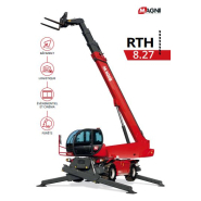 Chariot télescopique rotatif stabilisateur ciseaux - Magni TH - RTH 8.27