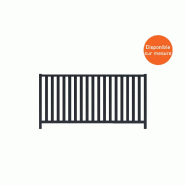 Clôture barreaudée - 2000 / 1000_0