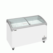 Congélateur vitré de crème glacée NIC401SCEB (388 / 298) blanc TEFCOLD