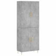 Helloshop26 - Buffet bahut commode armoire meuble de rangement organisateur cuisine salle de séjour salon haut 69,5 x 34 x 180 cm 02_0034508 - 300021_0