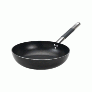 PENTOLE AGNELLI AGNELLI - 111BSSC20 - Poêle haute en aluminium Alblack épaisseur 3 mm. - 20 cm Ø x 5,5 cm. H. - aluminium 111BSSC20