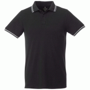 Polo tipping manches courtes homme Fairfield 38102996 - col et manches contrastés, 100% coton, 180 g/m² Polo tipping manches courtes homme Fairfield 38102996 - col et manches contrastés, 100% coton, 180 g/m²