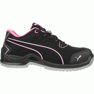 PUMA Safety Fuse TC Pink Wns Low 644110-38 ESD Sicherheitsschuh S1P Schuhgröße (EU): 38 Schwarz, Ros - 38 multicolore multi-matériau 4051428056519