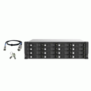 QNAP TL-R1620Sep-RP Boîtier HDD Noir, Gris 2.5/3.5