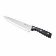 San Ignacio - Couteau de chef 20cm en acier inoxydable en couleur noire - Expert - noir inox Q4235