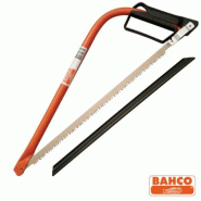 Scie à Bois Monture Delta 51 530 Bahco - très maniable, pour tous usages, longueur 530 mm