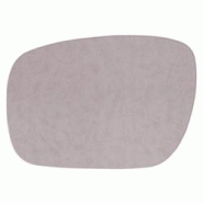 Stil Casa, set de 12 sous-plat unicolores, polyuréthane laminé cousu, 44xh. 31 cm, finition dollaro, couleur rose (cream). - TOV-D-OV-CRD Stil Casa, set de 12 sous-plat unicolores, polyuréthane laminé cousu, 44xh. 31 cm, finition dollaro, couleur rose (cream). - TOV-D-OV-CRD