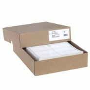 Étiquette adhésive pour ordinateur en continu - 88,9 x 48,4 mm - Réf. 8226 - Blanc - 2 rangées - 6000 étiquettes Étiquette adhésive pour ordinateur en continu - 88,9 x 48,4 mm - Réf. 8226 - Blanc - 2 rangées - 6000 étiquettes