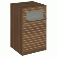 Comptoir Vertigo H T03naturel solo L60cm 1 tabl.Couliss.2tabl.Amovibles olivier
