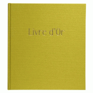 Exacompta Livre d'Or Pop'N Co 19x21 cm, 140 pages, coloris lime - 3130630477891
