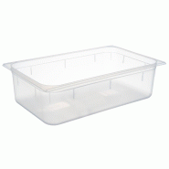 METRO Professional Récipient GN 1/1, 150 mm, Polypropylène - transparent plastique polypropylène 23063