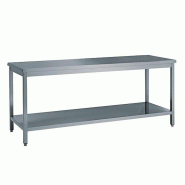 ONNERA BS Table de travail sans rebord 1600 x700 x900 mm Fond renforcé - 90121116