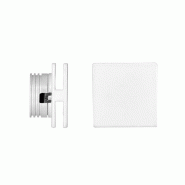 Port - Spot Encastrable Led Beneito & Faure - 4W, Lumière Chaude 3000K, 120 - Applique Murale Encastrable Carrée Blanche - blanc 8436004395248