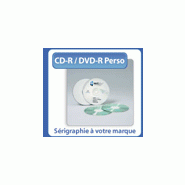 Serigraphie personnalisée sur cd et dvd vierge