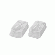 Silikomart kit 2 moules lapin porte-bonheur, qualité professionnelle - 8051085333257