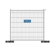 Standard - grille de chantier - fornells - palissade de 2mx2m, poids 13kg