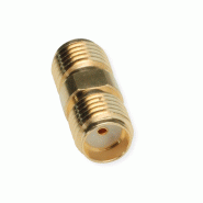 TELEGÄRTNER Connecteur SMA femelle/femelle plaqué or_0