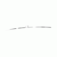 Top light Applique Toplight Curved avec LED intégrée, structure en métal chromé, design moderne 90x7x16cm 15W - argenté 8057094705177