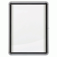Vitrine affichage extérieur 4xA4 - L58xH77cm, épaisseur 3,6cm - fond métal