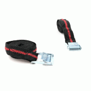 2 sangles d'arrimage avec came à griffes L. 2,5 M x 25 mm polyester capacité 200 Kg - 871120 - Beast - 5907698018216 2 sangles d'arrimage avec came à griffes L. 2,5 M x 25 mm polyester capacité 200 Kg - 871120 - Beast - 5907698018216