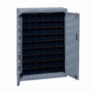 Armoire bac vide h.1000 gris avec porte - 2902735/7000