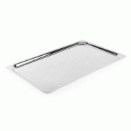 Bac inox GN 1/1 empilable, (L)530 x (P)325 x (H)10 mm Bac inox GN 1/1 empilable, (L)530 x (P)325 x (H)10 mm