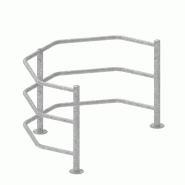 Barrière sélective fixe - Galvanisé simple Barrière sélective fixe - Galvanisé simple