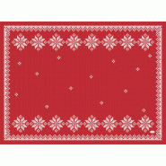 DUNI - Set de table en non-tissé Bio-Dunicel 30x40cm Knitted Traditions - 5x100 = 500 pièces - blanc papier 228901 DUNI - Set de table en non-tissé Bio-Dunicel 30x40cm Knitted Traditions - 5x100 = 500 pièces - blanc papier 228901