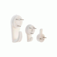 Lot de 20 crochets assortis spécial béton tableaux et cadres