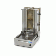 Maxima Kebab grill - 2 brûleurs - 20 kg de viande - gaz – 40.6 × 58 × 80.3 cm – 6640 W - AKS-09370205