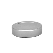 10 capsules deep ø 58 mm argent pasteurisables
