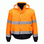 Blouson Haute Visibilité 2-en-1 C468 Portwest - Jaune / XL_0