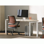 Bureau droit moderne Téos pour professionnels - en bois - livraison rapide Bureau droit moderne Téos pour professionnels - en bois - livraison rapide