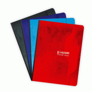 Calligraphe Lot de 5 Cahier Ligne 7000 17x22, 192p./96 feuilles 70 g/m² brochée, coloris assortis, quadrillé 5x5 - 3210330002040