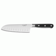 Couteau japonais Santoku 18 cm inox manche ABS Idéale Sabatier, Déglon - par 1