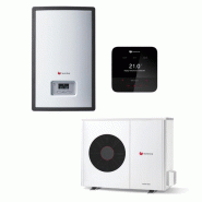 Ensemble Pompe à chaleur Air / Eau Genia Air 7 kW Monophasé chauffage seul + régulation MiPro Sense radio - Saunier Duval - SAUAIR7CSM Ensemble Pompe à chaleur Air / Eau Genia Air 7 kW Monophasé chauffage seul + régulation MiPro Sense radio - Saunier Duval - SAUAIR7CSM