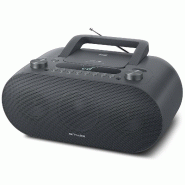 Muse M-35 BT Lecteur CD Bluetooth, Radio FM, Lecteur MP3, USB, Alimentation Secteur et Batterie, Noir - 3666638040145