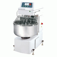 Pétrin à spirale triphasé blanc avec capacité pâte 120 l et capacit... - PPM120