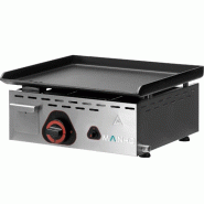 Plancha à Gaz ECO lisse en ACIER laminé - L400 | Mainho - ECO45PVUNI