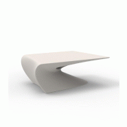 Table basse design in & out WING - écru