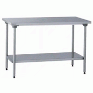 Tournus Equipement Table inox centrale 160x70 cm - 822410M Tournus Equipement Table inox centrale 160x70 cm - 822410M