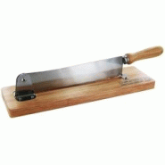 Trancheuse à pain en bois et inox Totally Addict - marron 3561869231594 Trancheuse à pain en bois et inox Totally Addict - marron 3561869231594