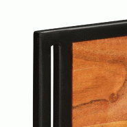 VidaXL Chaises à manger lot de 2 bois d'acacia solide Modèle Lestia - 246353XL